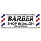 Signmission Barber Shop & Salon Walk-Ins Welcome Banner Concession Stand Food Truck Single Sided B-120-30013 - alternate 1